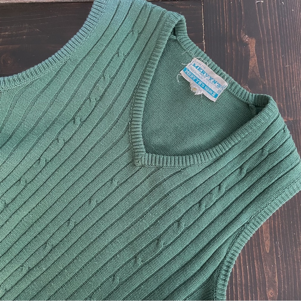 Vintage Mervyn’s Sweater Vest